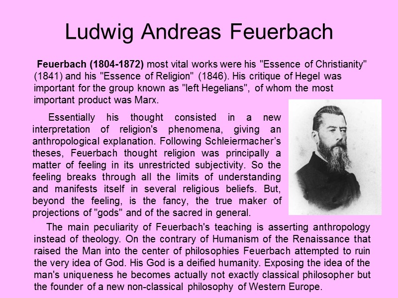Ludwig Andreas Feuerbach           